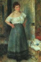 Renoir, Pierre Auguste - The Laundress II